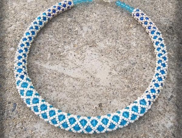 Růžové kvítí - náušnice