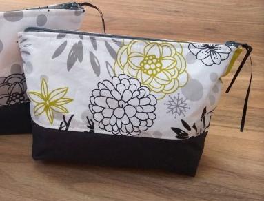 Růžové kvítí - náušnice