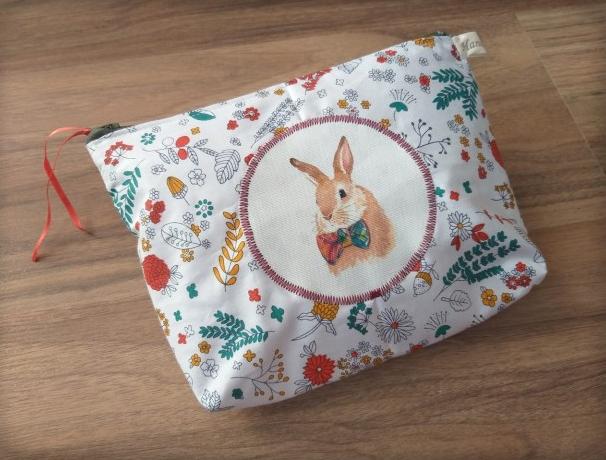 Růžové kvítí - náušnice