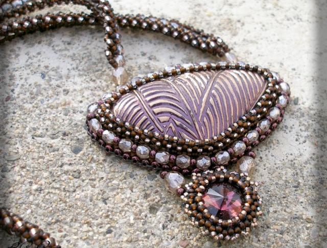 Růžové kvítí - náušnice