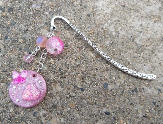 Růžové kvítí - náušnice