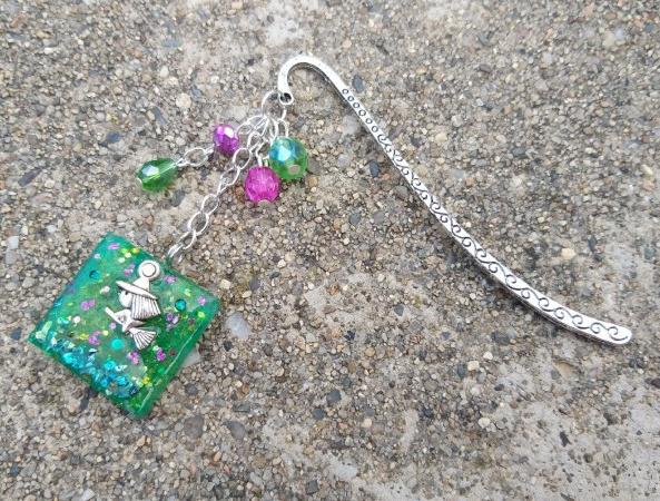 Růžové kvítí - náušnice