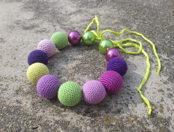 Růžové kvítí - náušnice