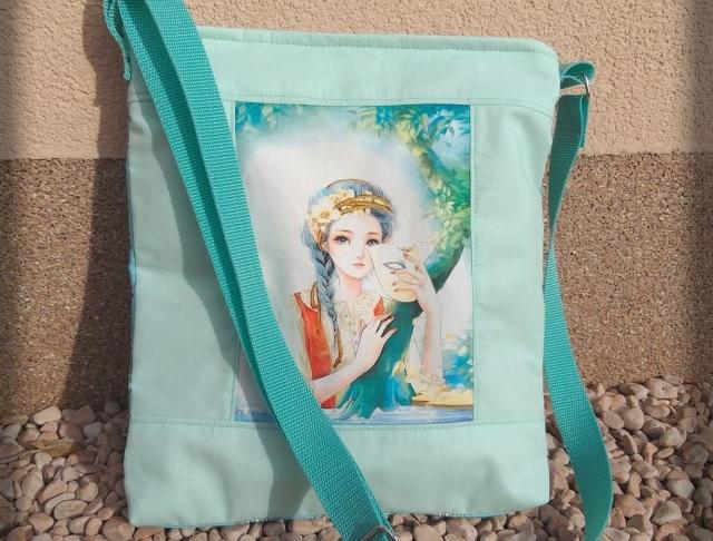 Růžové kvítí - náušnice