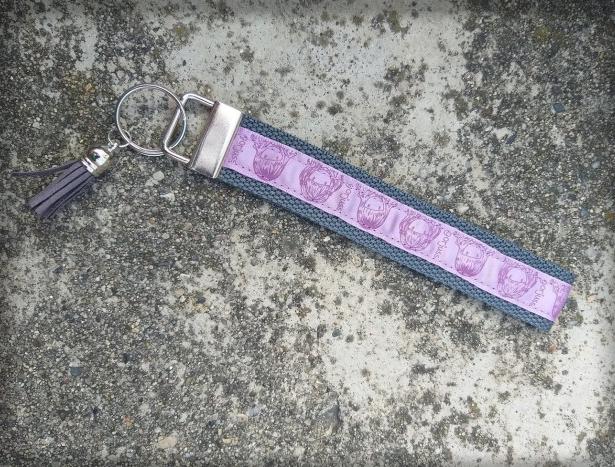 Růžové kvítí - náušnice