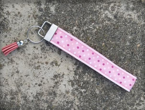 Růžové kvítí - náušnice