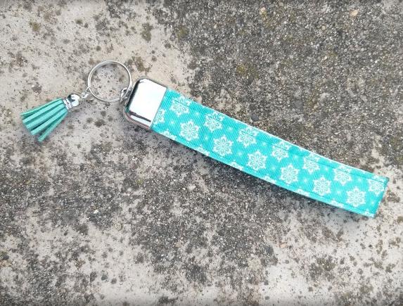 Růžové kvítí - náušnice