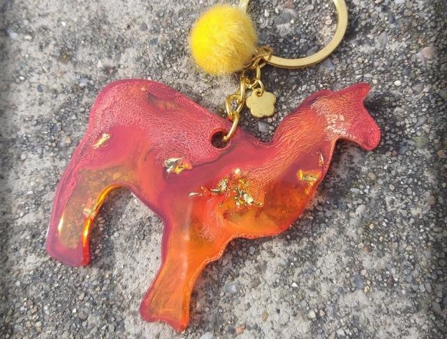 Růžové kvítí - náušnice