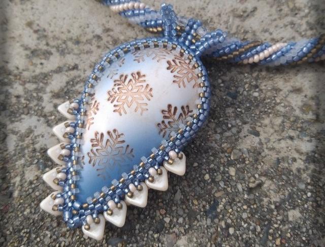 Růžové kvítí - náušnice