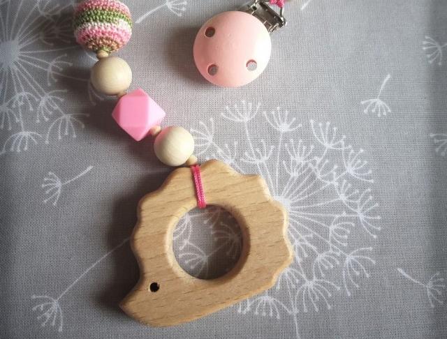 Růžové kvítí - náušnice