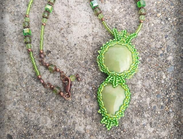 Růžové kvítí - náušnice