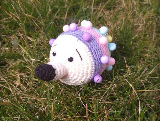 Růžové kvítí - náušnice