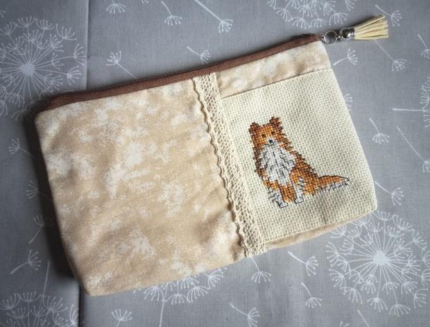 Růžové kvítí - náušnice