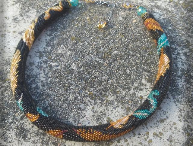 Růžové kvítí - náušnice