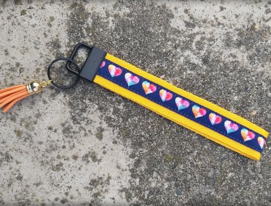 Růžové kvítí - náušnice