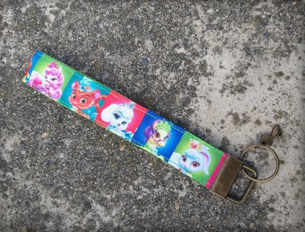 Růžové kvítí - náušnice