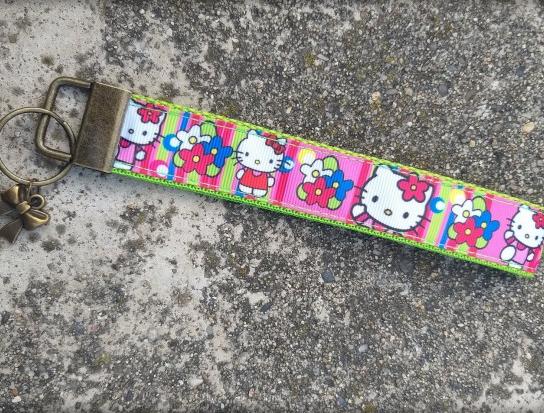 Růžové kvítí - náušnice