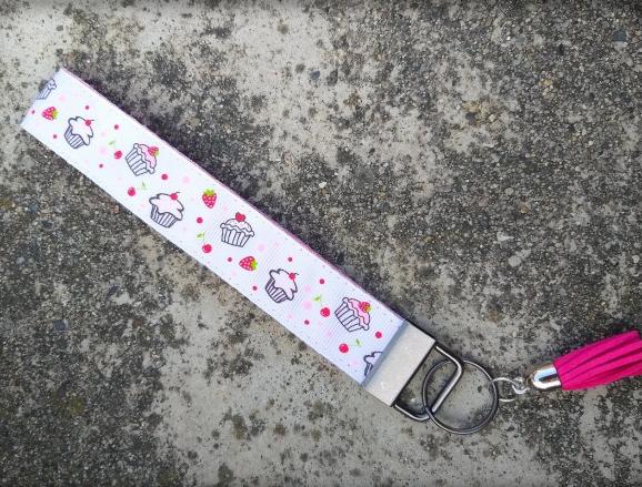 Růžové kvítí - náušnice