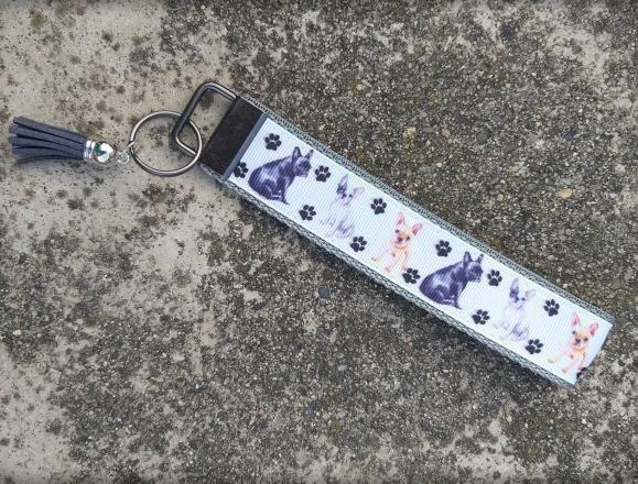 Růžové kvítí - náušnice