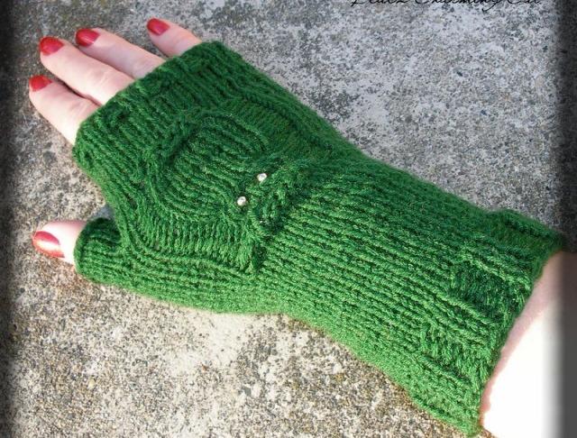 Růžové kvítí - náušnice