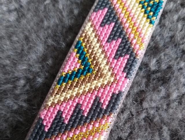 Růžové kvítí - náušnice