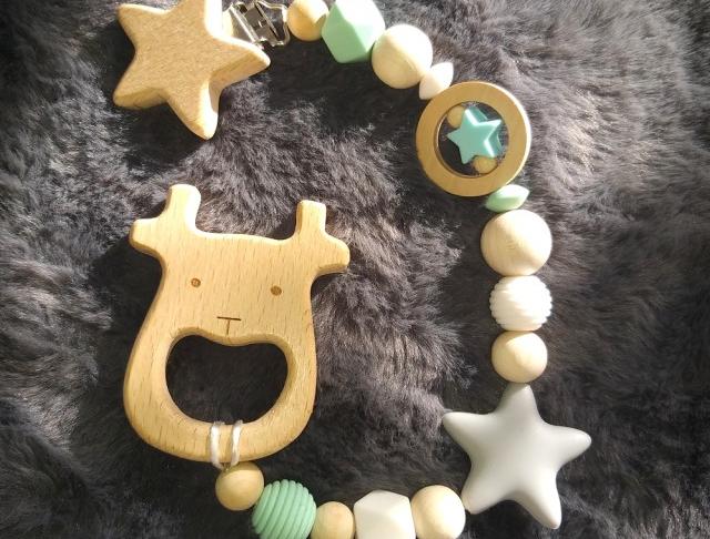 Růžové kvítí - náušnice