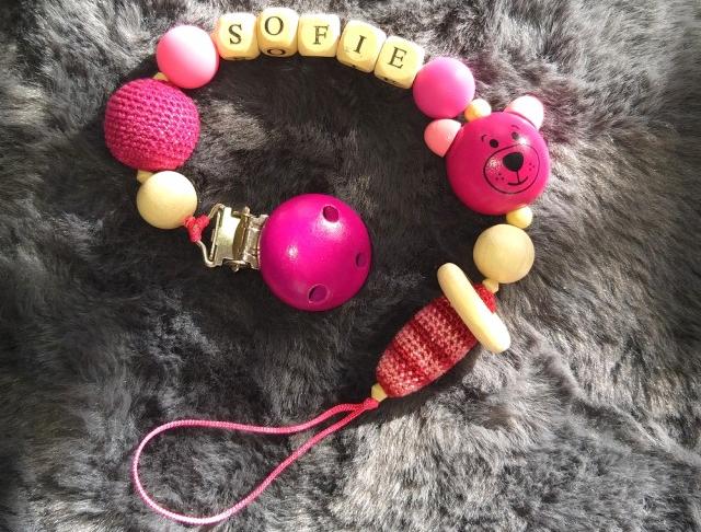 Růžové kvítí - náušnice