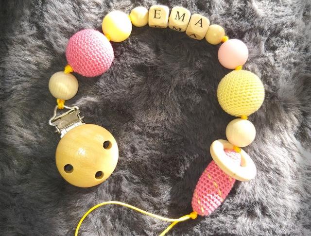 Růžové kvítí - náušnice