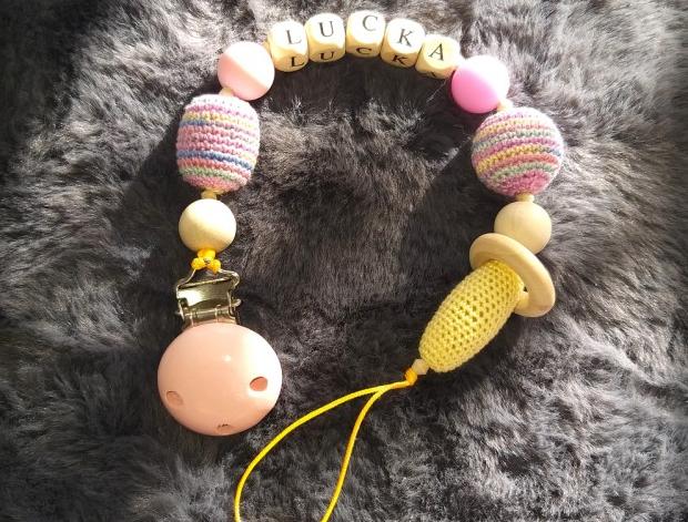 Růžové kvítí - náušnice