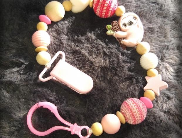 Růžové kvítí - náušnice