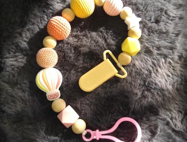 Růžové kvítí - náušnice