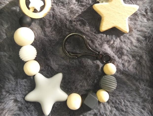 Růžové kvítí - náušnice