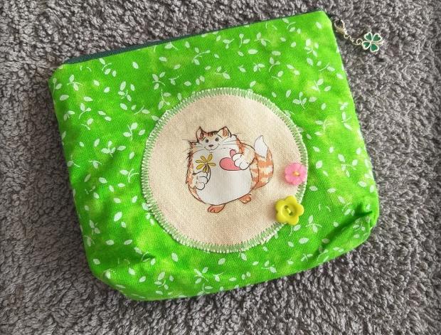 Růžové kvítí - náušnice