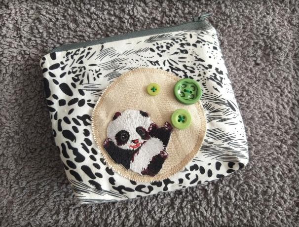 Růžové kvítí - náušnice