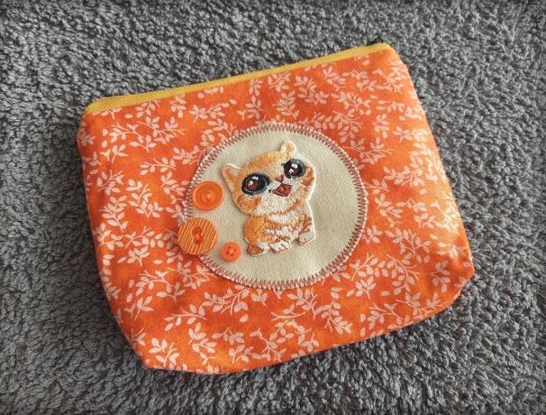 Růžové kvítí - náušnice