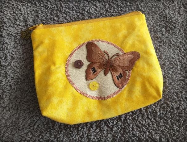 Růžové kvítí - náušnice