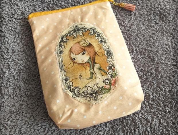 Růžové kvítí - náušnice