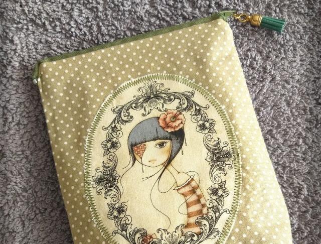 Růžové kvítí - náušnice