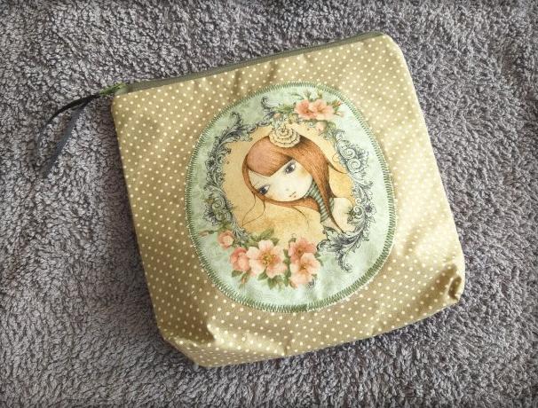 Růžové kvítí - náušnice