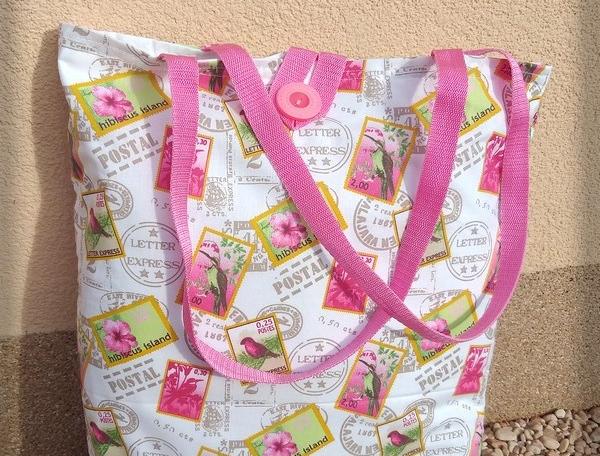 Růžové kvítí - náušnice