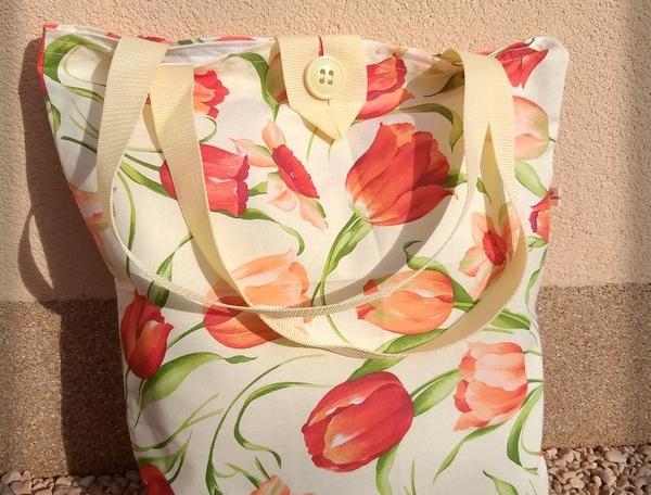 Růžové kvítí - náušnice