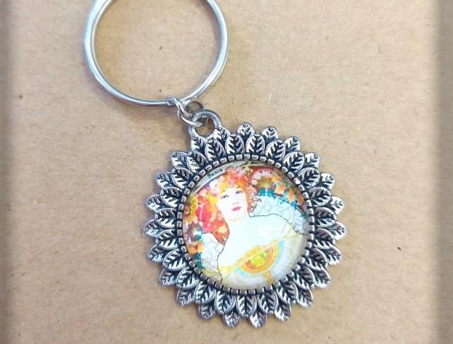 Růžové kvítí - náušnice