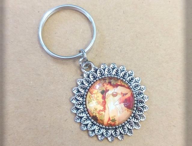 Růžové kvítí - náušnice