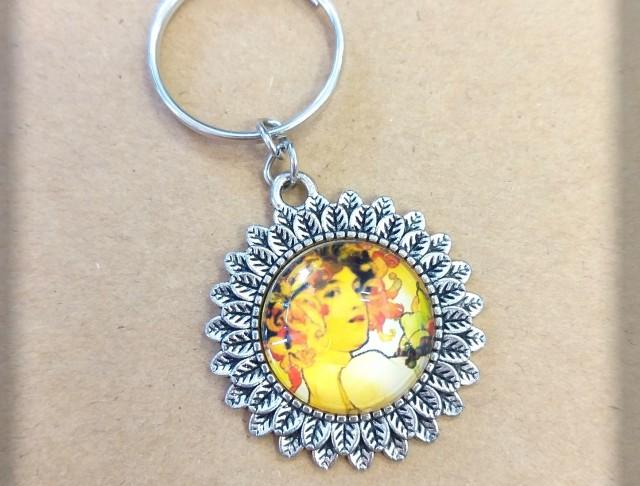 Růžové kvítí - náušnice