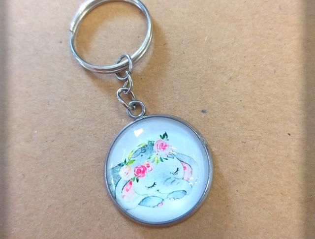 Růžové kvítí - náušnice