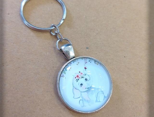 Růžové kvítí - náušnice