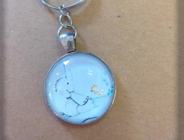 Růžové kvítí - náušnice