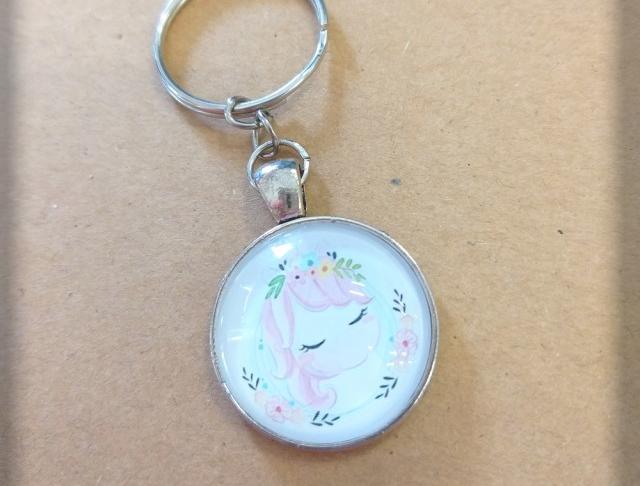 Růžové kvítí - náušnice