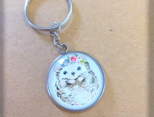 Růžové kvítí - náušnice