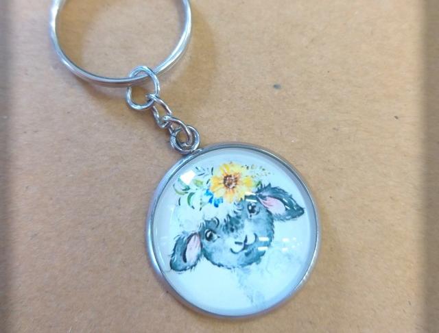 Růžové kvítí - náušnice